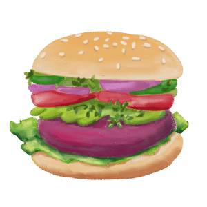 Hamburguesa Vegana con Aguacate